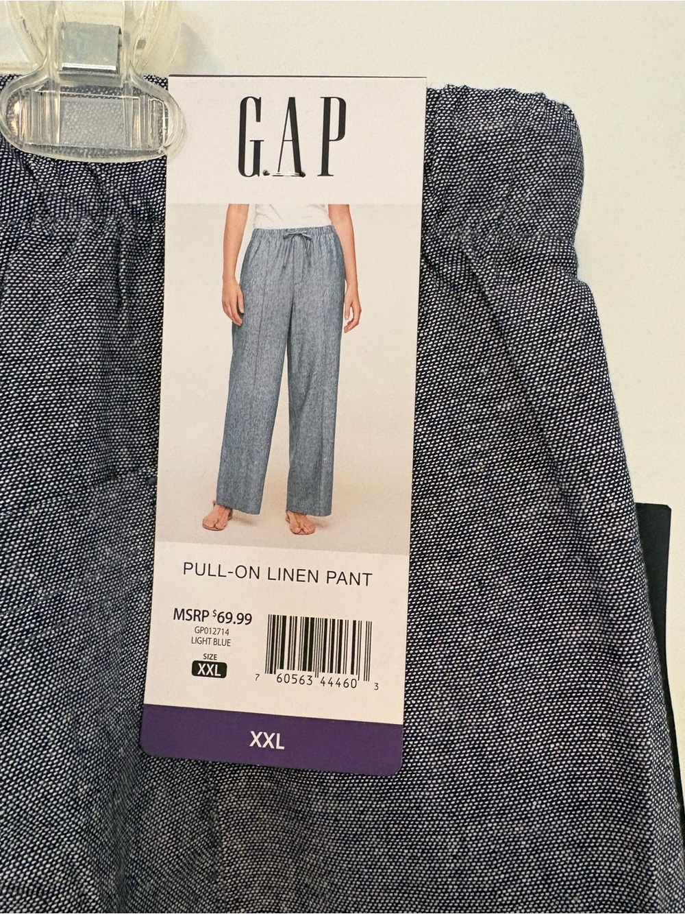 GAP Pull on Linen Pants